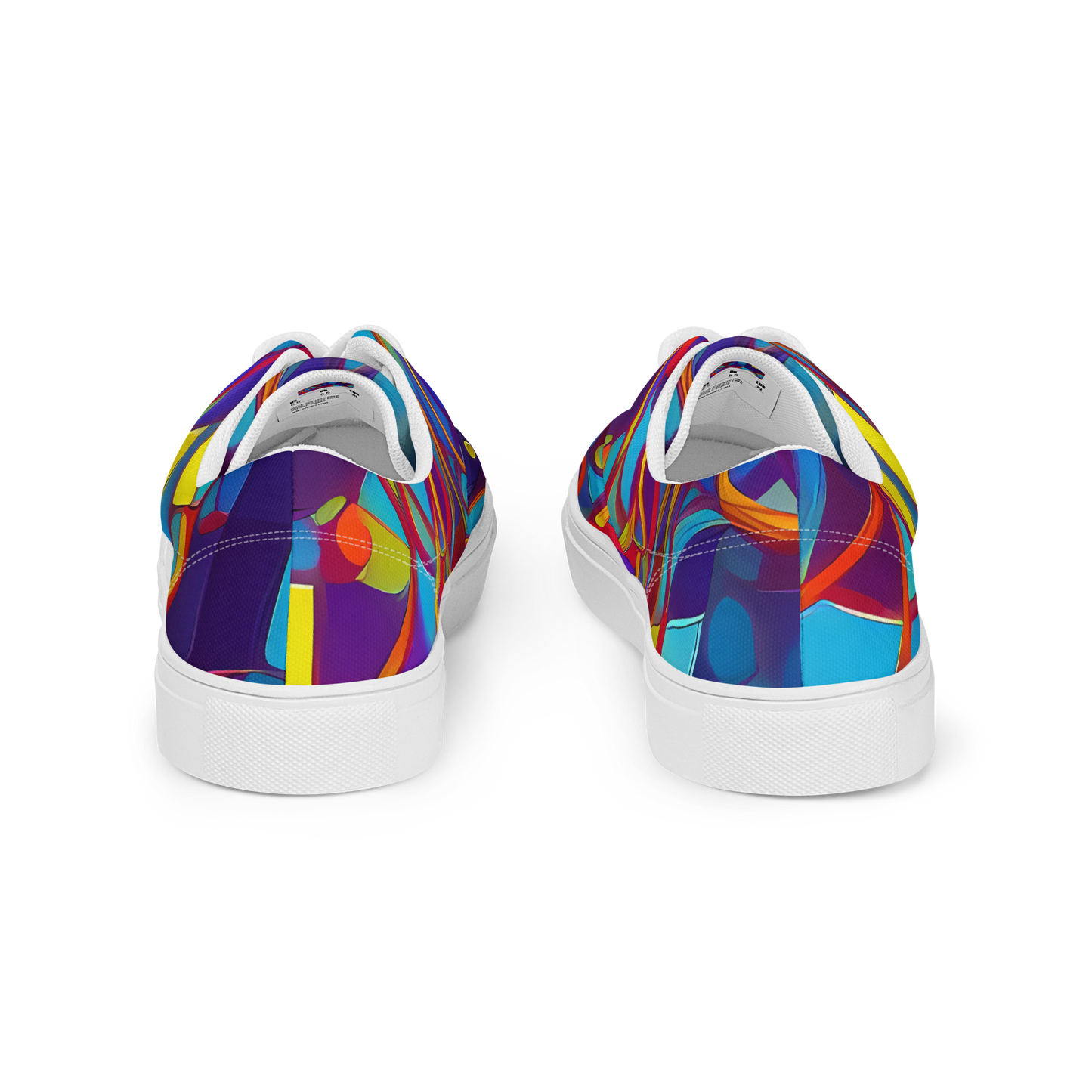 Men's Lace-Up Canvas Shoes - Flickering Dreams