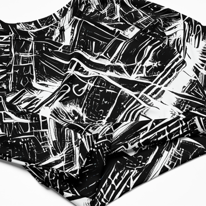 Long Sleeve Crop Top - Ferriss Fractals