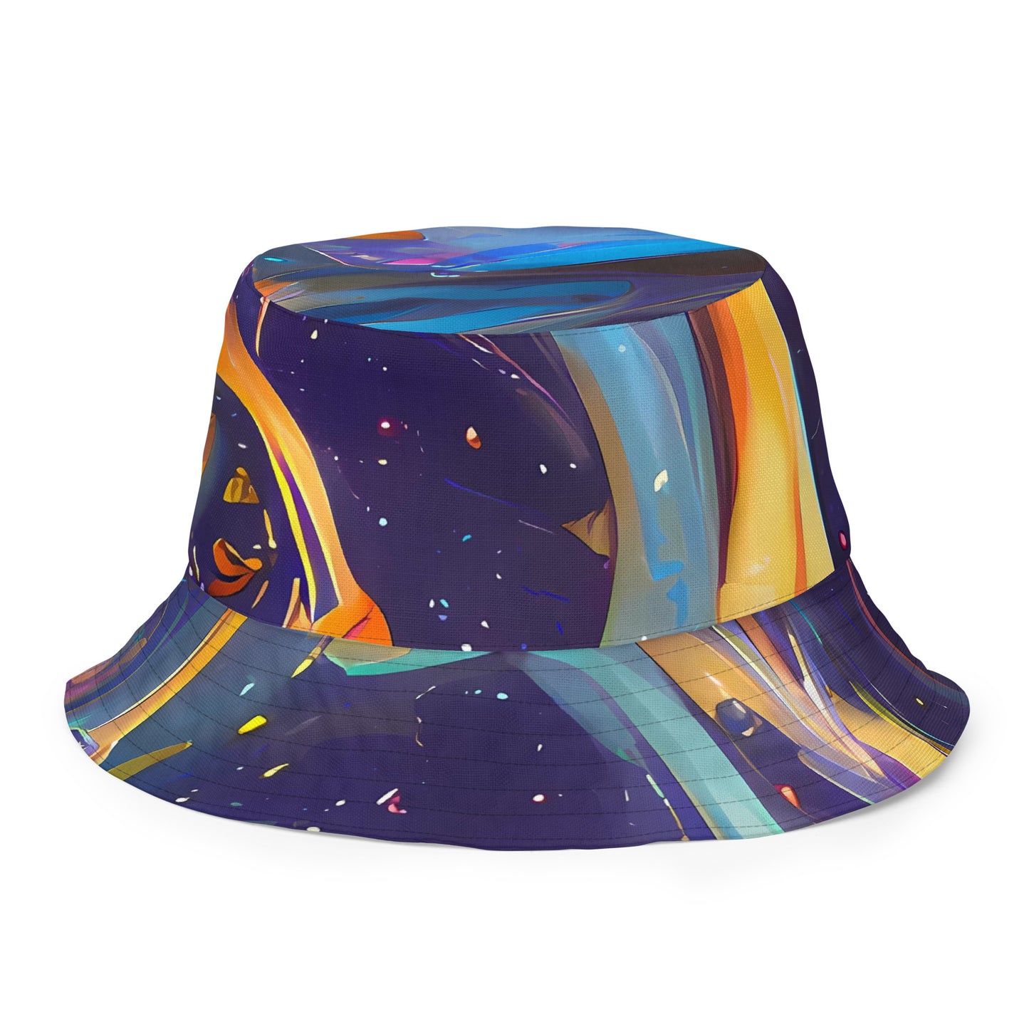 Reversible Bucket Hat - Brownian Flow