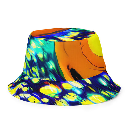 Reversible Bucket Hat - Illuminated Whirl