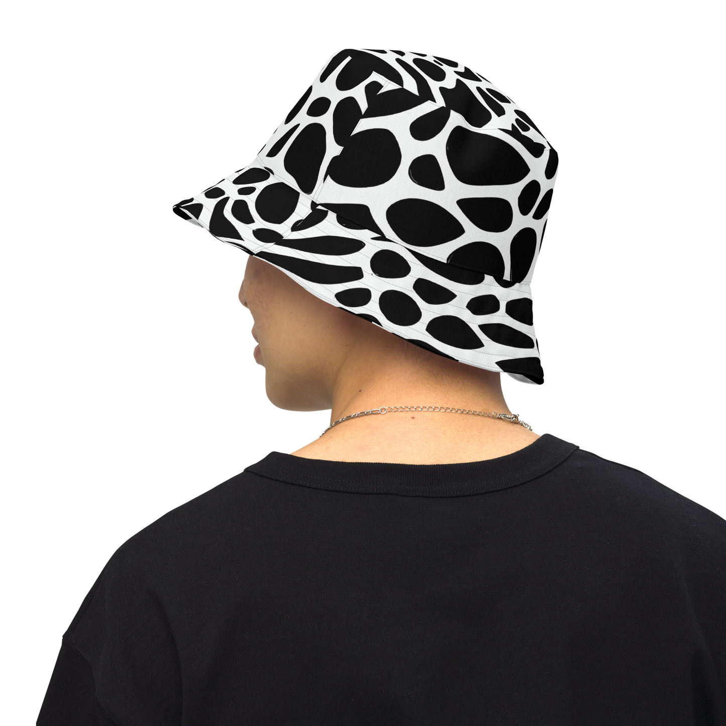 Reversible Bucket Hat - Monochrome Mystique