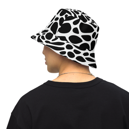 Reversible Bucket Hat - Monochrome Mystique