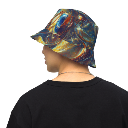 Reversible Bucket Hat - Celestial Vortex