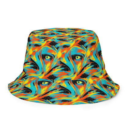 Reversible Bucket Hat - Solar Swoosh