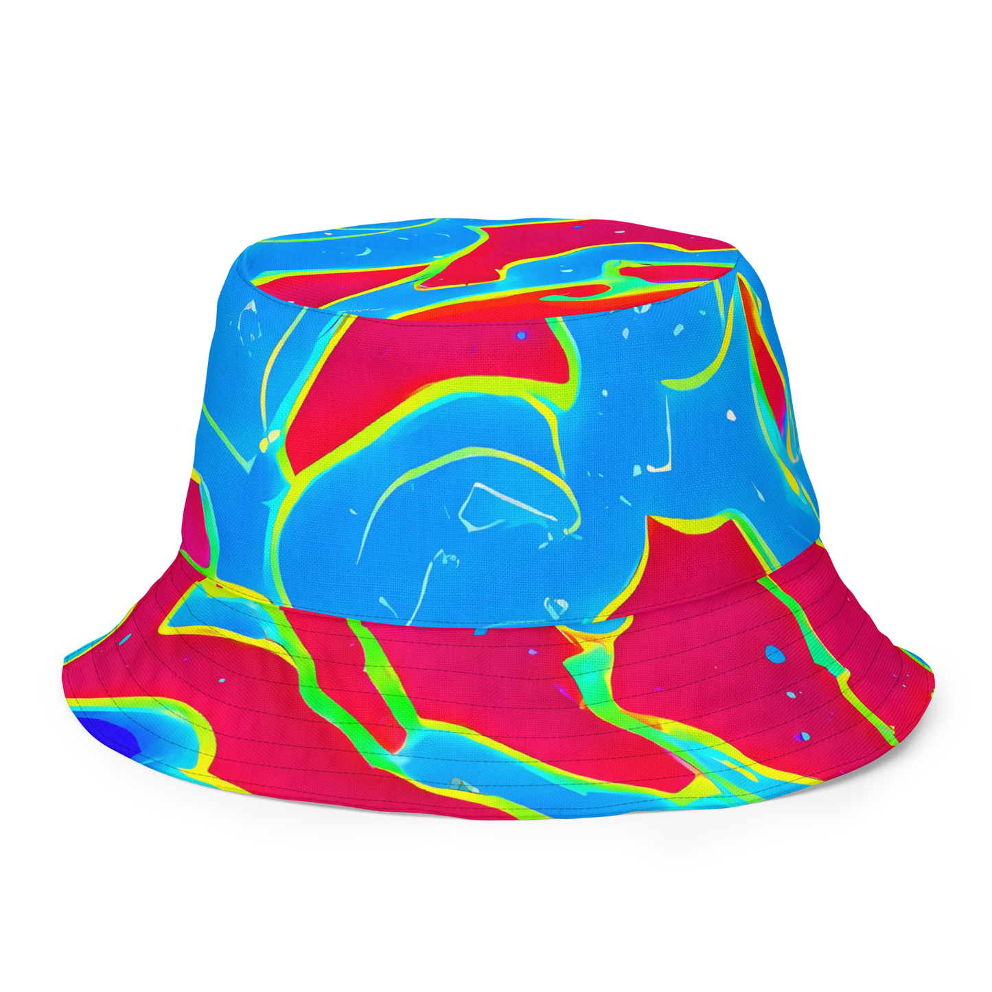 Reversible Bucket Hat - Electric Bloom