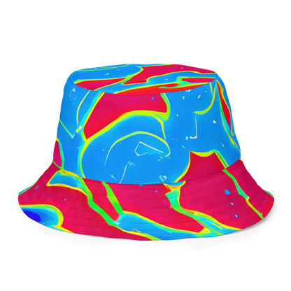 Reversible Bucket Hat - Electric Bloom