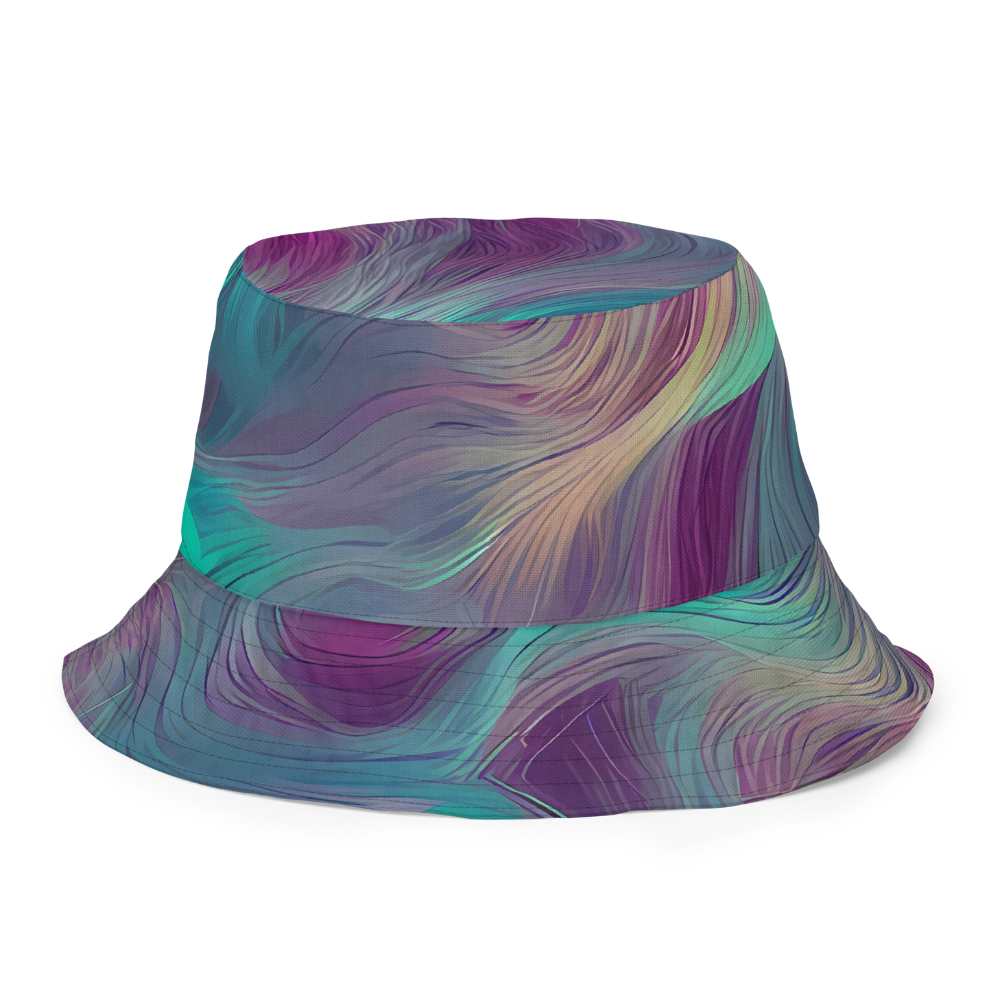 Reversible Bucket Hat - Surreal Tresses