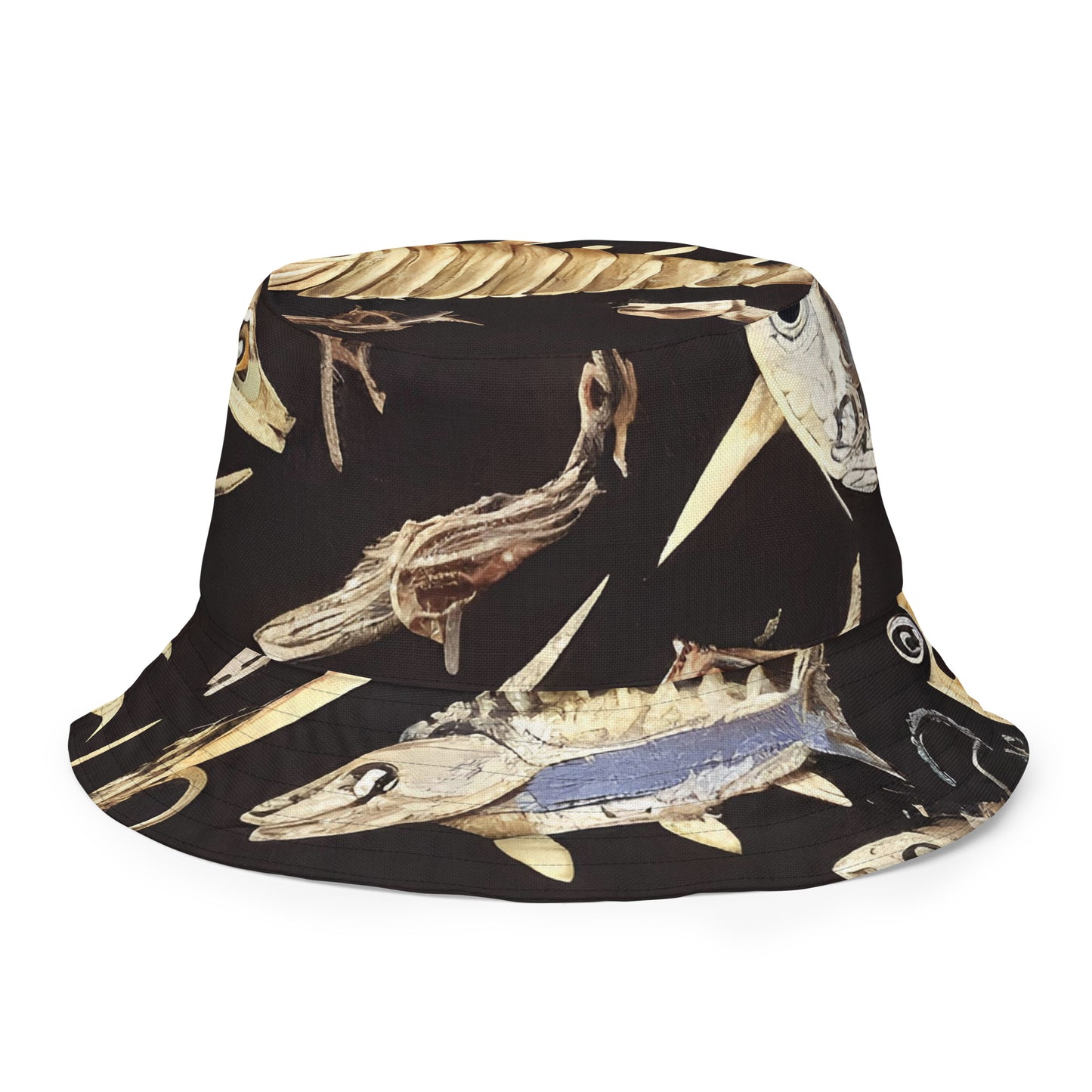 Reversible Bucket Hat - Fossil Fantasia