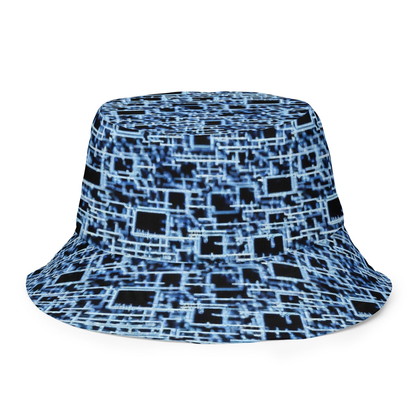 Reversible Bucket Hat - Circuit Frost