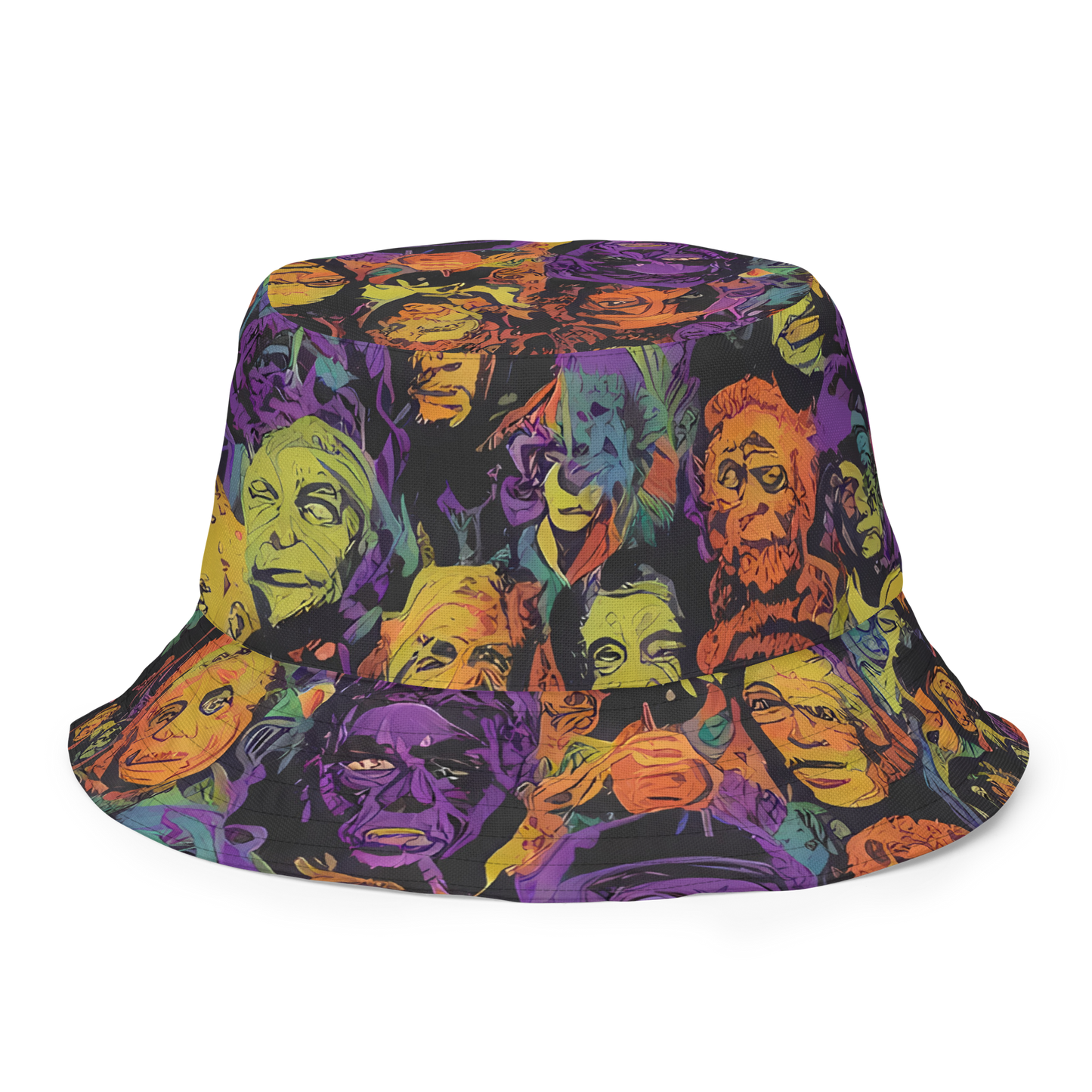 Reversible Bucket Hat - Kaleidoscopic Spirits