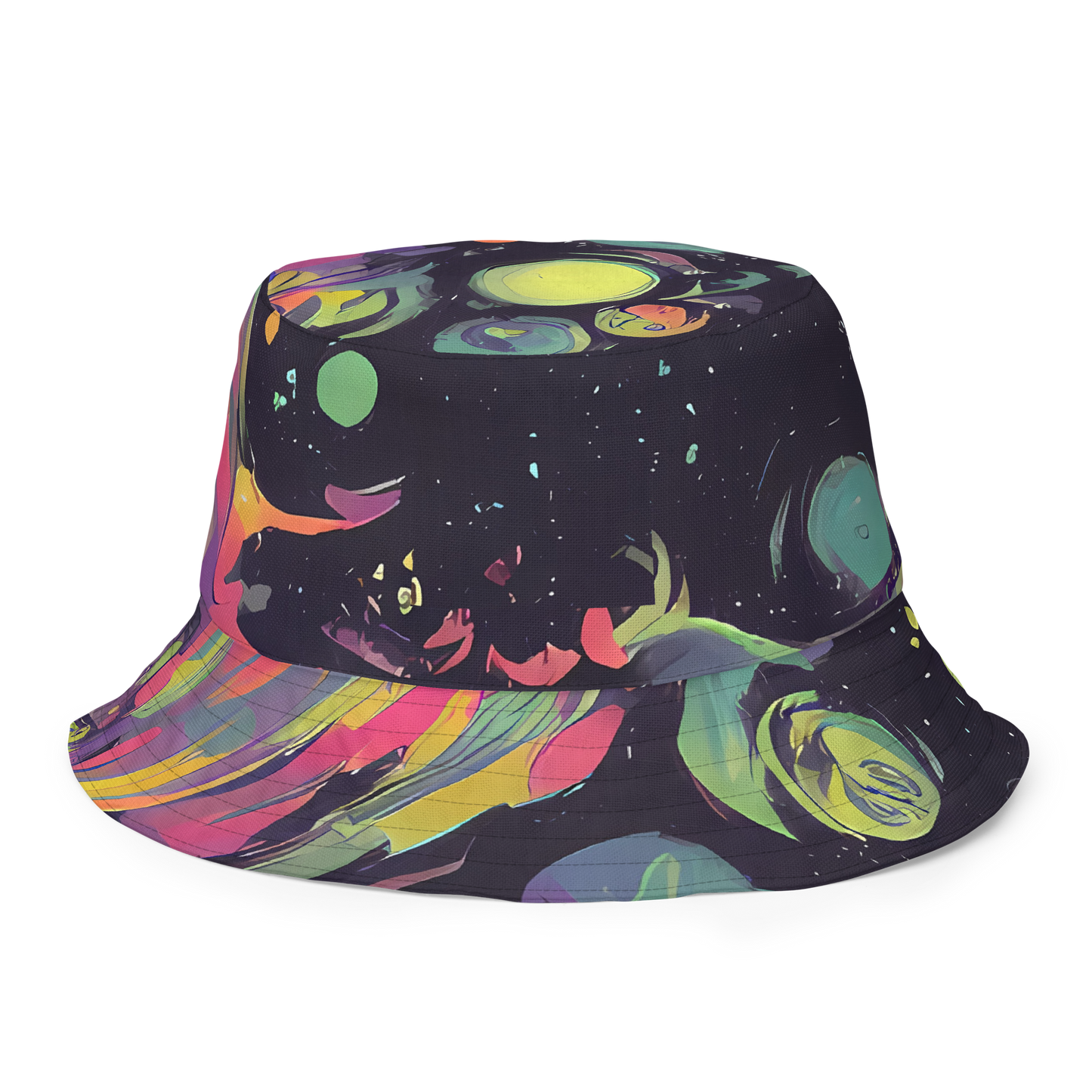 Reversible Bucket Hat - Psychedelic Drift