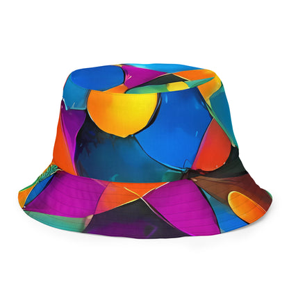 Reversible Bucket Hat - Galactic Jigsaw