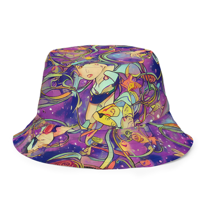 Reversible Bucket Hat - Spiral of Stardust