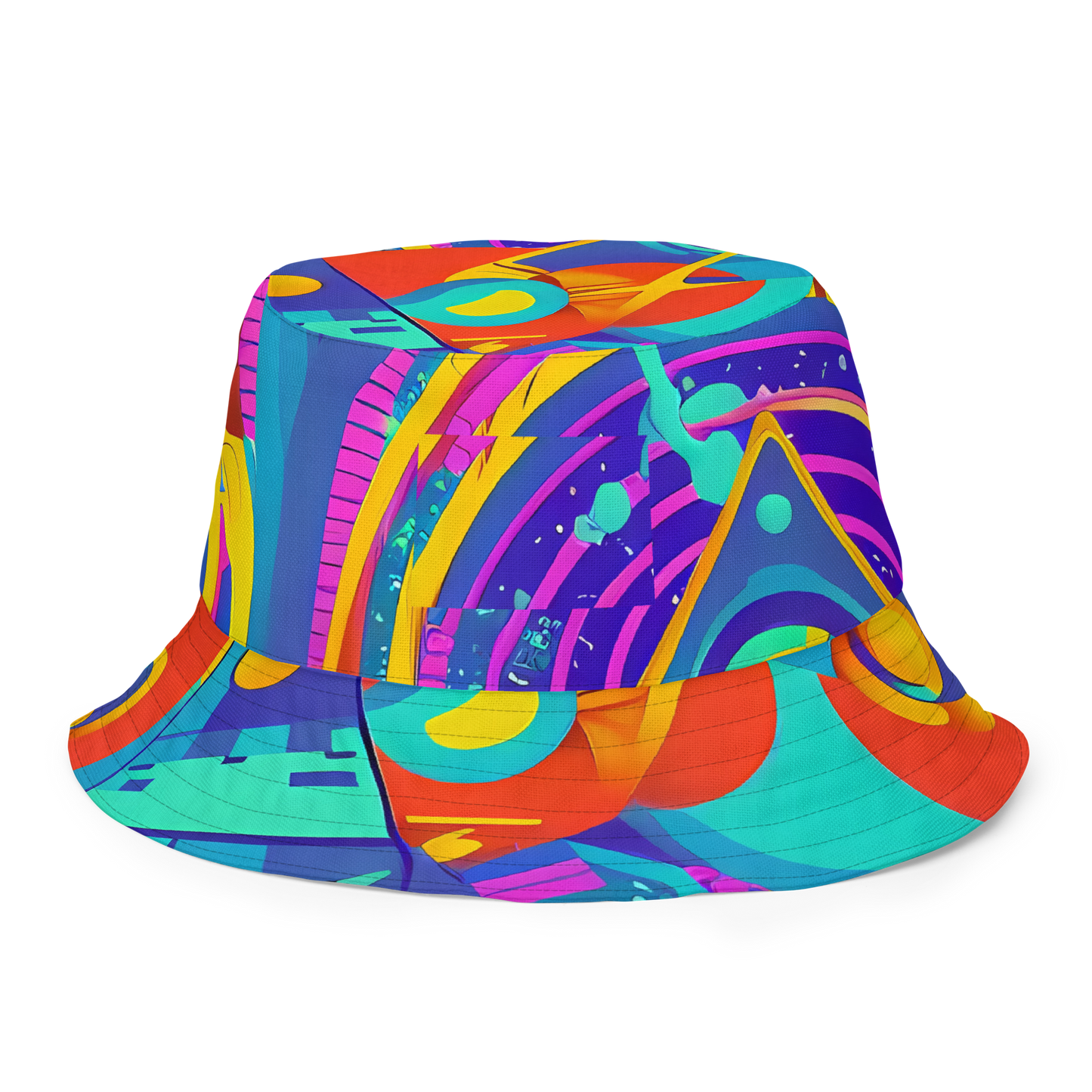 Reversible Bucket Hat - Blast of Color