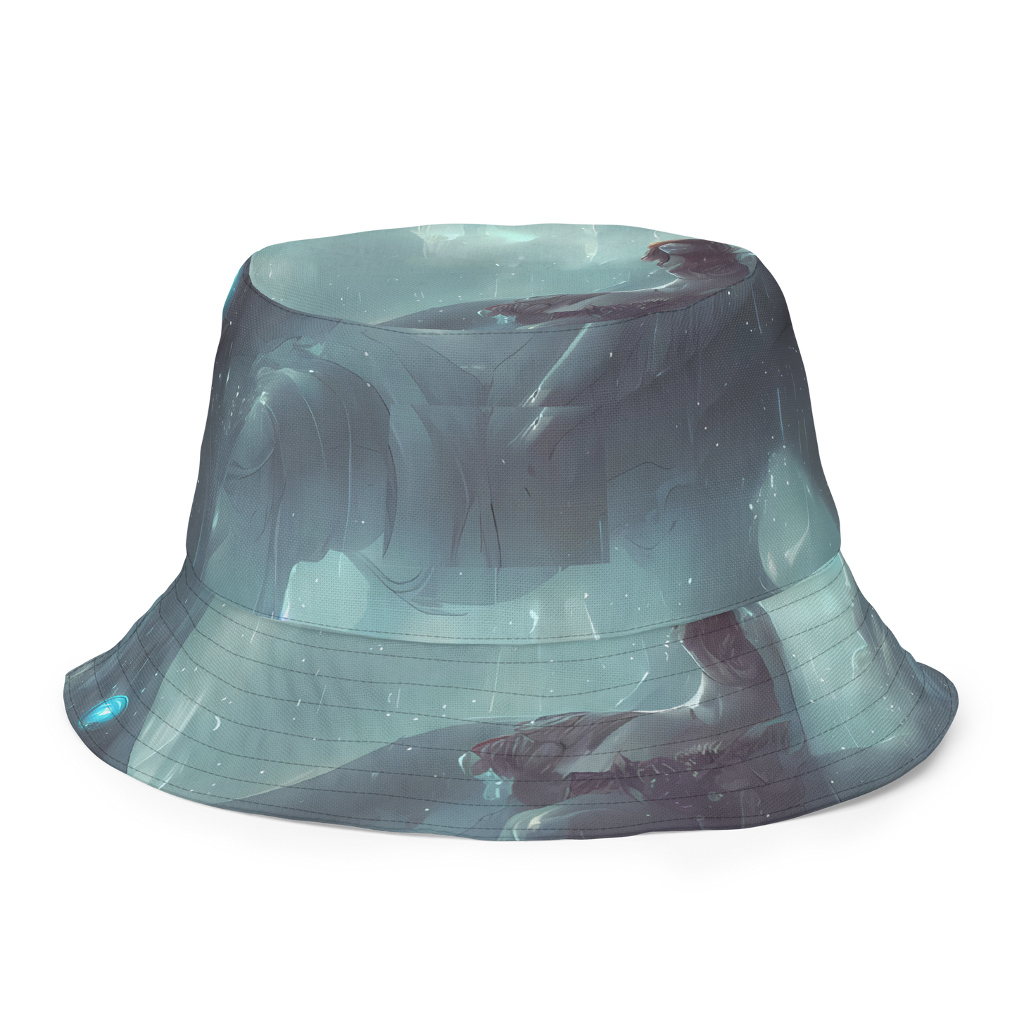 Reversible Bucket Hat - Liquid Serenity