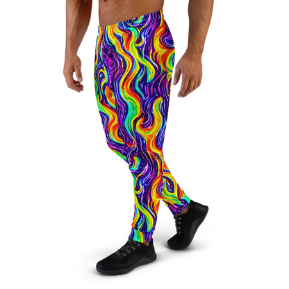 Men’s Joggers - Galactic Flames