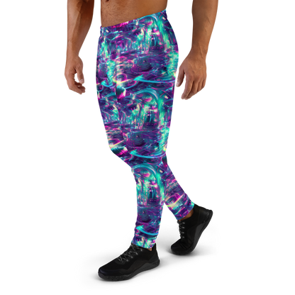 Men’s Joggers - Synthwave Surge