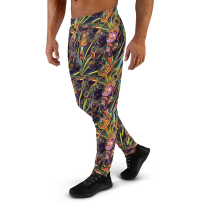 Men’s Joggers - Psychedelic Deep Space