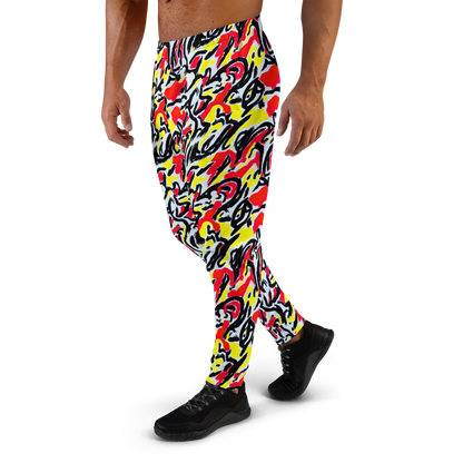 Men’s Joggers - Cosmic Brushstrokes