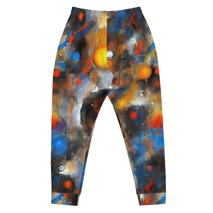 Men’s Joggers - Abstract Aqua
