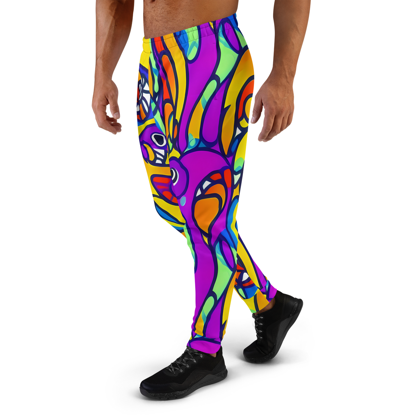 Men’s Joggers - Kaleido Fish