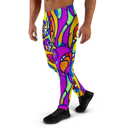 Men’s Joggers - Kaleido Fish