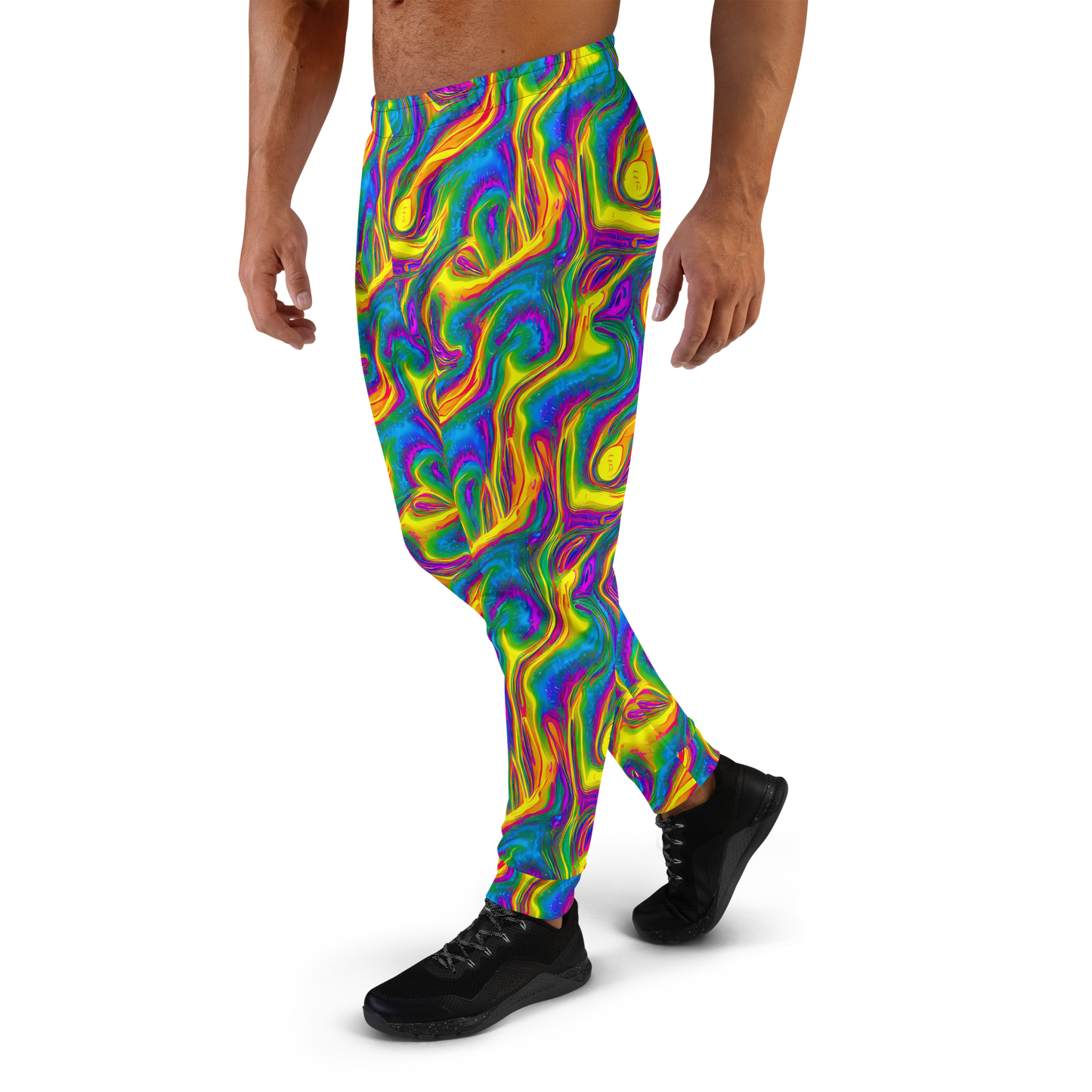 Men’s Joggers - Electric Aurora