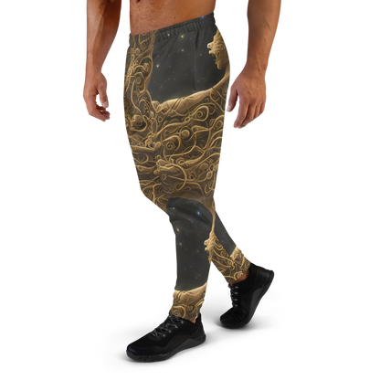 Men’s Joggers - Gilded Reverie