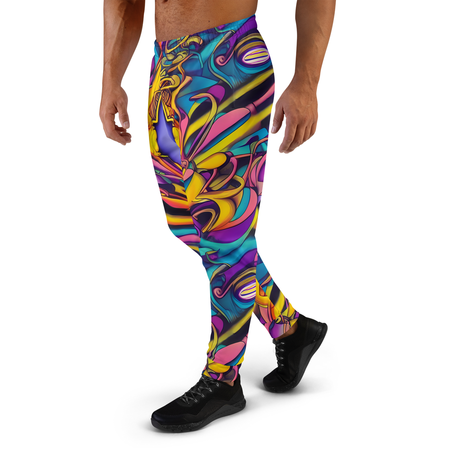 Men’s Joggers - Pre-Raphaelite Wave