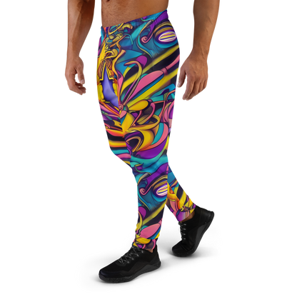 Men’s Joggers - Pre-Raphaelite Wave