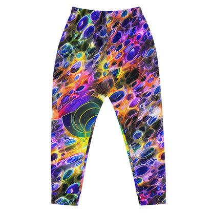 Men’s Joggers - Neon Orbits