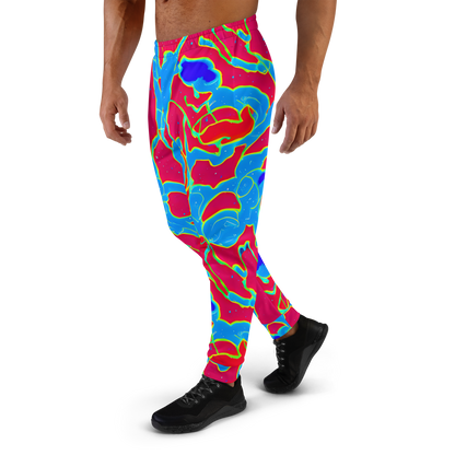 Men’s Joggers - Electric Bloom