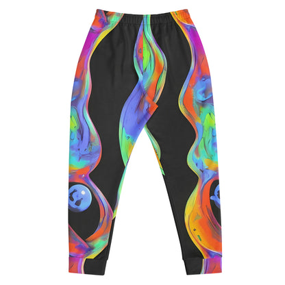 Men’s Joggers - Vibrant Vortices
