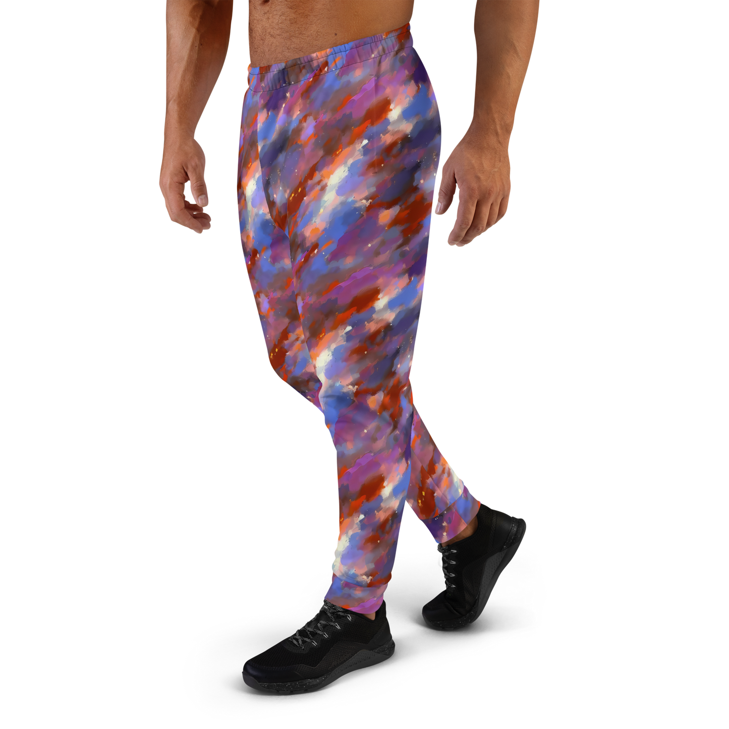 Men’s Joggers - Celestial Brushstroke