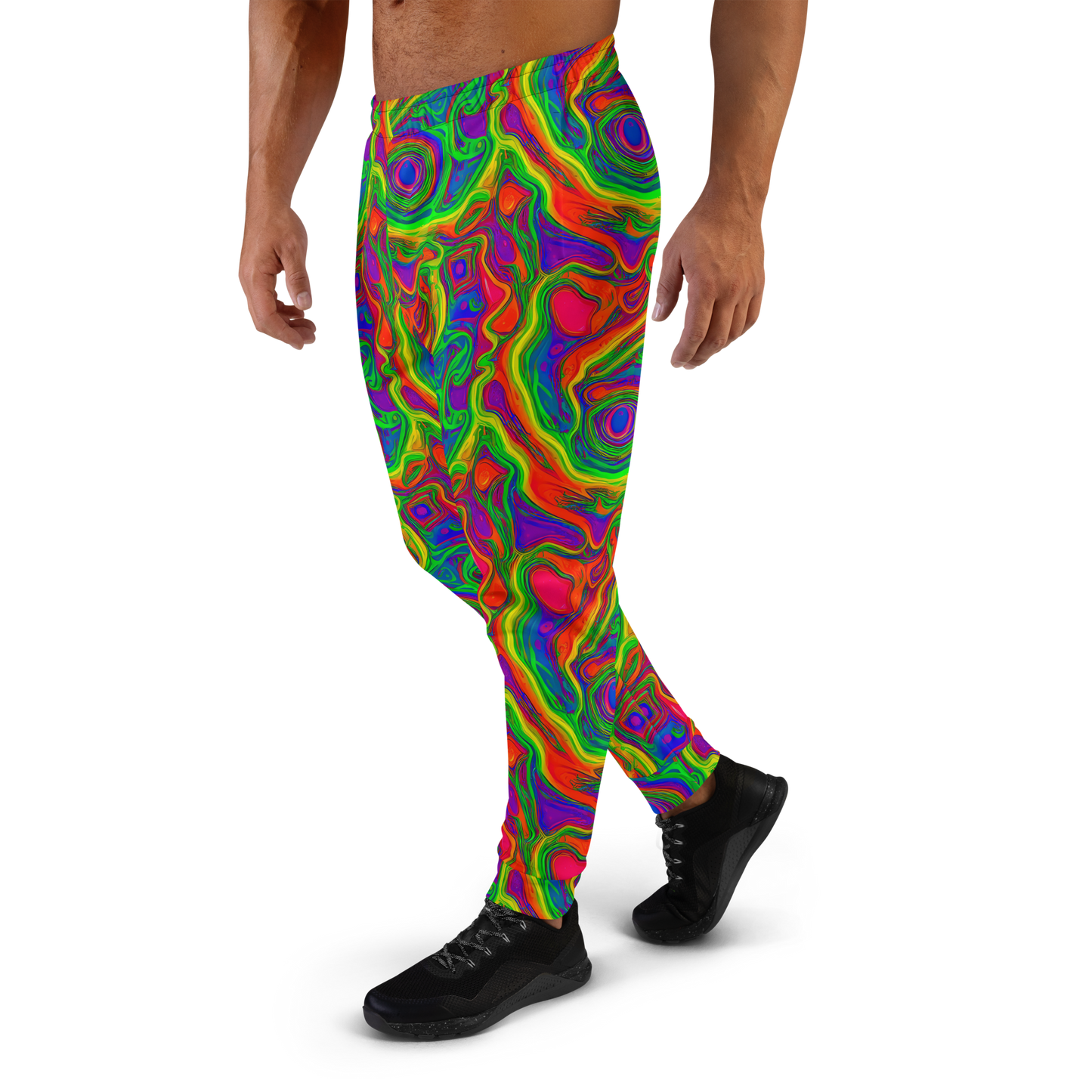 Men’s Joggers - Psychedelic Waves