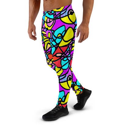 Men’s Joggers - Radiant Chaos