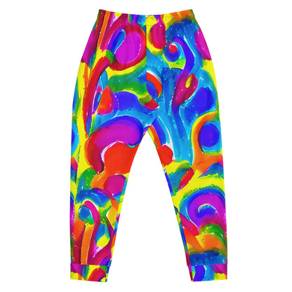 Men’s Joggers - Psychedelic Splash