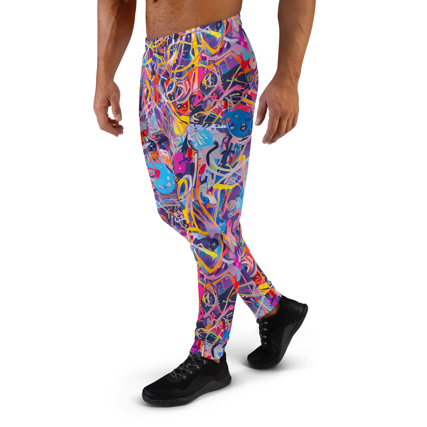 Men’s Joggers - Vibrant Fusion