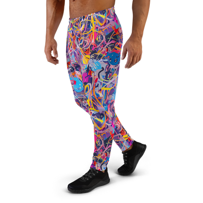 Men’s Joggers - Vibrant Fusion