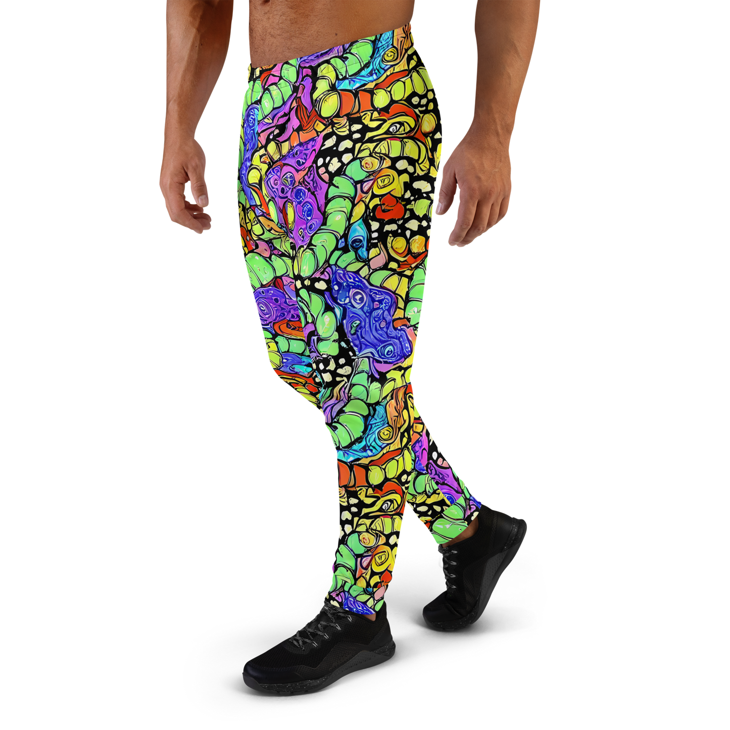 Men’s Joggers - Frostwork Fantasy