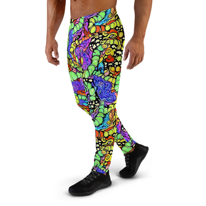 Men’s Joggers - Frostwork Fantasy
