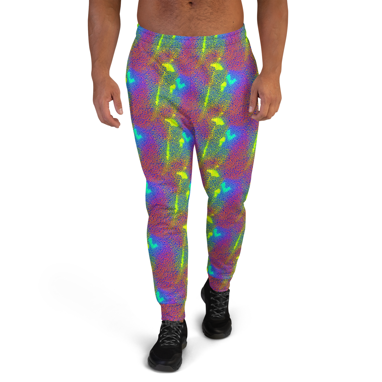 Men’s Joggers - Prismatic Web