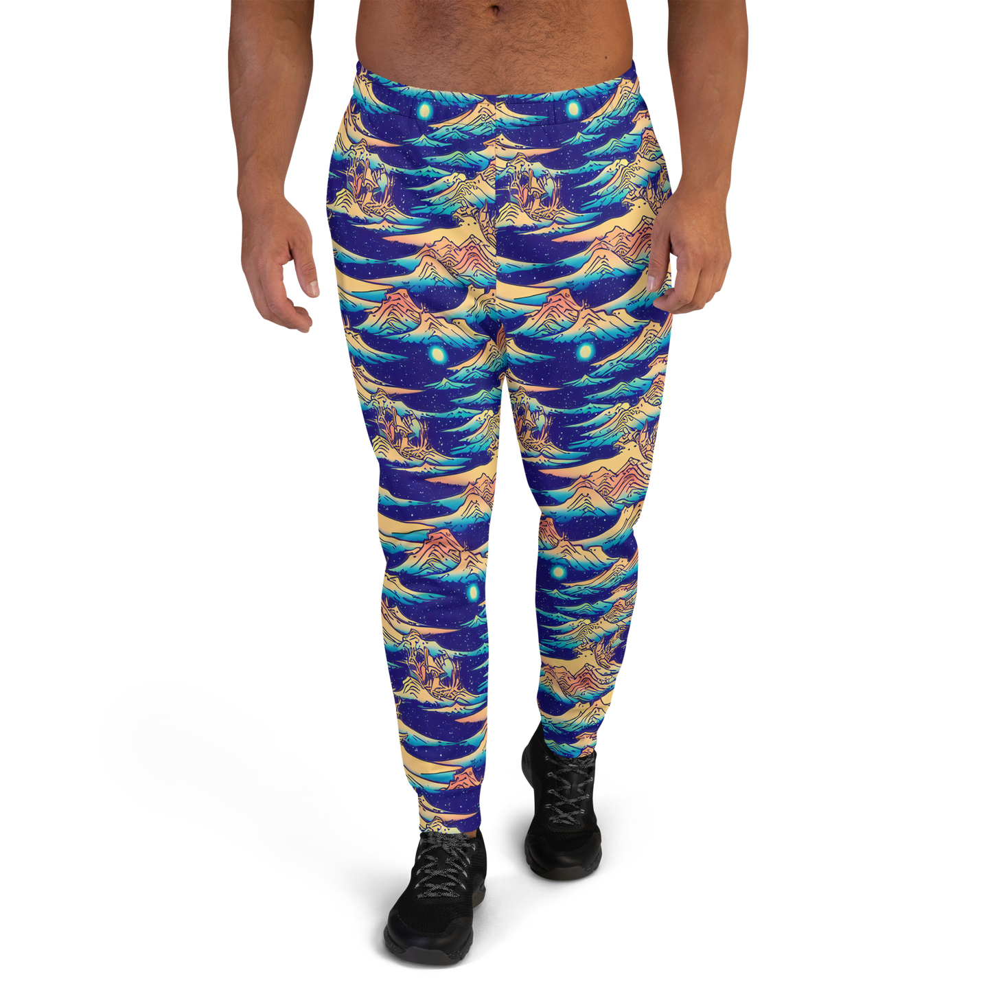 Men’s Joggers - Mystical Mountain Mirage