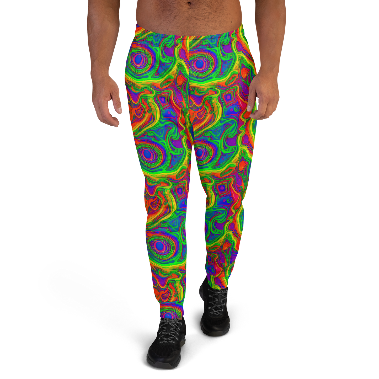 Men’s Joggers - Psychedelic Waves