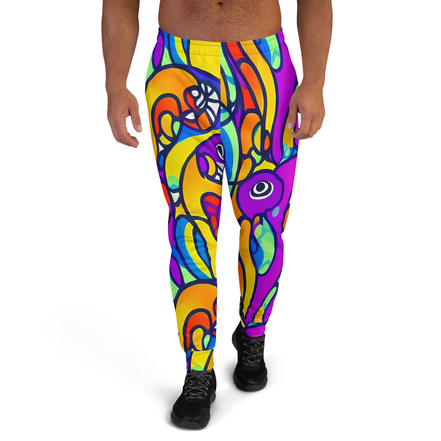 Men’s Joggers - Kaleido Fish