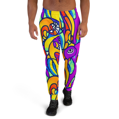 Men’s Joggers - Kaleido Fish