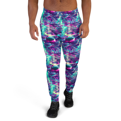 Men’s Joggers - Synthwave Surge