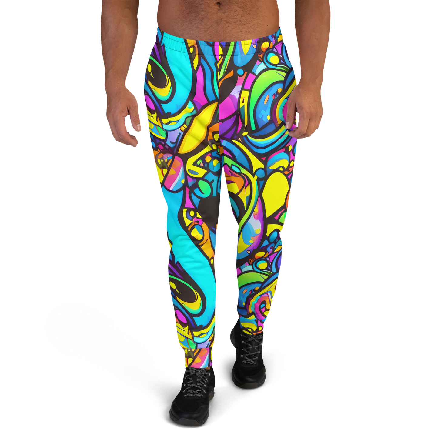 Men’s Joggers - Kaleidoscopic Flow