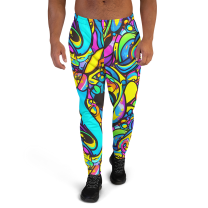 Men’s Joggers - Kaleidoscopic Flow