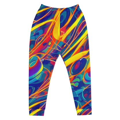 Men’s Joggers - Abstract Blaze